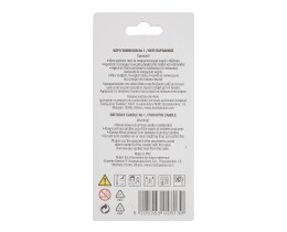 - | Κερί Γενεθλίων Νο1 1 Τεμάχιο