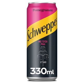 SCHWEPPES | Αναψυκτικό Ρόδι Κούτι 330ml