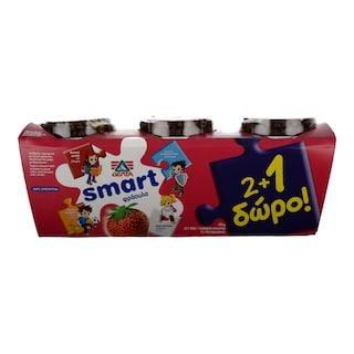 SMART | Παιδικό Γιαούρτι Φράουλα 2 X 145 gr