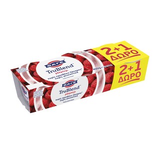 TRUBLEND | Επιδόρπιο Γιαουρτιού Ράσμπερι 2+1 Δώρο 2+1 ΔΩΡΟ
