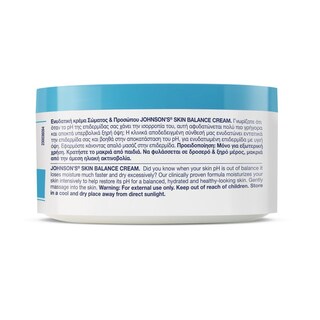 JOHNSON | Ενυδατική Σώματος και Προσώπου Skin Balance Cream 300ml