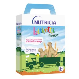 NUTRICIA | Βρεφικά Μπισκότα Δημητριακών Biskotti Ζωάκια 180gr