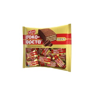 ΙΟΝ | Γκοφρέτα Σοκολάτα Γάλακτος Mini Σακούλα 210gr