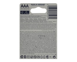 VARTA | Μπαταρίες Αλκαλικές LongLife Power ΑΑΑ 4+2 Τεμάχια Δώρο