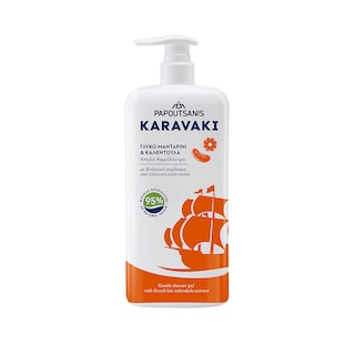 KARAVAKI | Αφρόλουτρο Μανταρίνι και Καλέντουλα 750ml