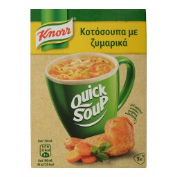 KNORR | KNORR QUICK SOUP CHICK NOODLE 27GR