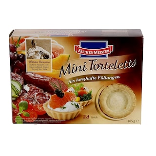 KUHNE-MEISTER | ΤΑΡΤΑΚΙΑ ΜΙΝΙ ΑΛΜΥΡΑ 165 GR