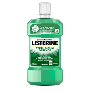 LISTERINE | Mouthwash Teeth & Gum Defence 250ml
