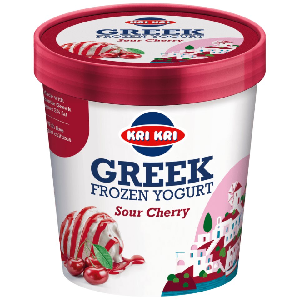 ΚΡΙ ΚΡΙ Παγωτό Frozen Yogurt Αγριοκέρασο 320g