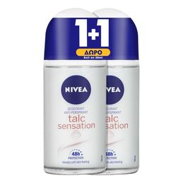 NIVEA | Αποσμητικό Roll On Talc Sensation 50ml 1+1 Δώρο