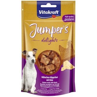VITAKRAFT | Λιχουδιές Σκύλου Jumpers Mini Κοτόπουλο με Τυρί 80g