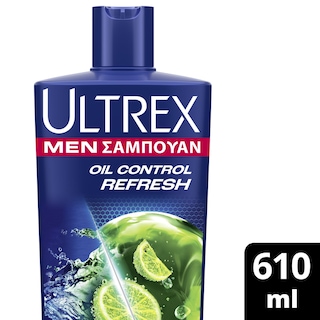 ULTREX | Σαμπουάν Oil Control Refresh Λιπαρά Μαλλιά 610ml