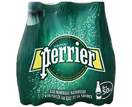PERRIER | Water Natural Mineral Sparkling 6x500ml