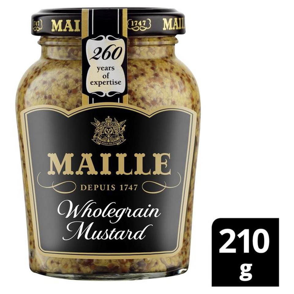 MAILLE Μουστάρδα Wholegrain 210 gr