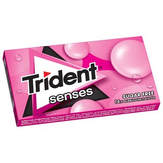 TRIDENT | Τσίκλα Senses Bubblegum 27gr