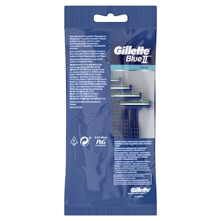 GILLETTE | BLUE II PLUS | Ξυριστική Μηχανή Μιας Χρήσης Plus 5 Τεμάχια