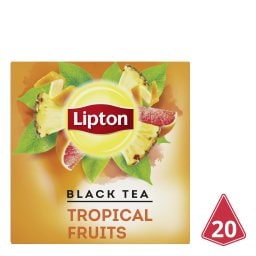 LIPTON | Τσάι Μαύρο Τροπικά Φρούτα 20x1.8g