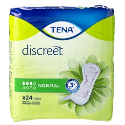 TENA | Σερβιέτες Ακράτειας Discreet Normal 24 Τεμάχια