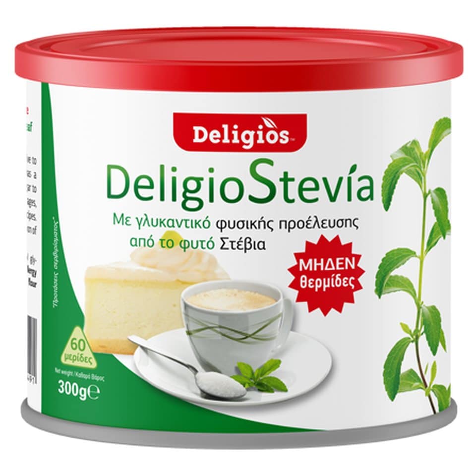 DELIGIOS Γλυκαντικό Στέβια 300g