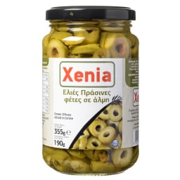 XENIA | Olives Green Slices 190g