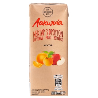 ΛΑΚΩΝΙΑ | ΧΥΜΟΣ NEKTAR ΠΜΒ 250ML