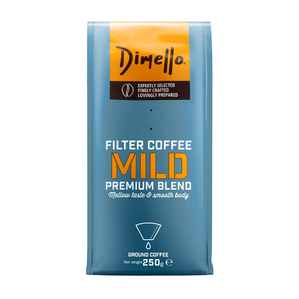 DIMELLO Καφές Φίλτρου Mild Premium Blend 250gr