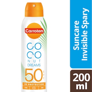 CARROTEN | Αντηλιακό Spray Διάφανο Coconut Dreams SPF50 200ml
