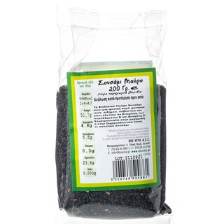 BIOVITA | Σουσάμι Μαύρο Βιολογικό 200g