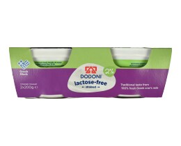 ΔΩΔΩΝΗ | Γιαούρτι Στραγγιστό 2% Χωρίς Λακτόζη 2x200g