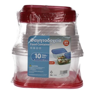 AMICO | ΦΑΓΗΤΟΔΟΧΕΙΟ ΣΕT 3 ΜΕΓΕΘΗ 10 ΤΕΜ