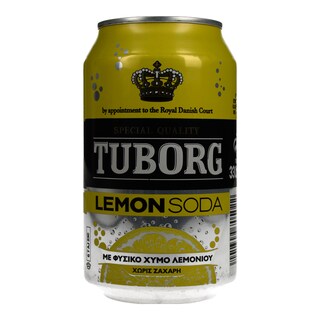 TUBORG | Σόδα Λεμόνι Κουτί 330ml