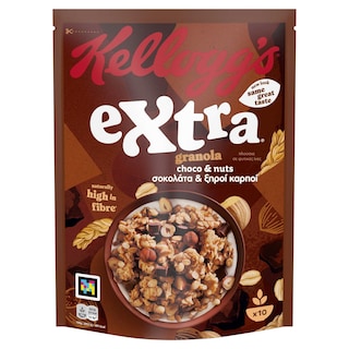 KELLOGGS | Δημητριακά Extra Σοκολάτα & Ξηροί Καρποί 450g