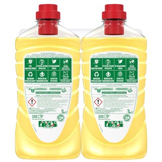 AJAX | Υγρό Καθαρισμού Boost Μαγειρική Σόδα & Λεμόνι 1lt 1+1 Δώρο