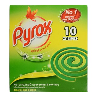 PYROX | ΕΝΤΟΜΟΚΤΟΝΟ SPIRAL 10TEM