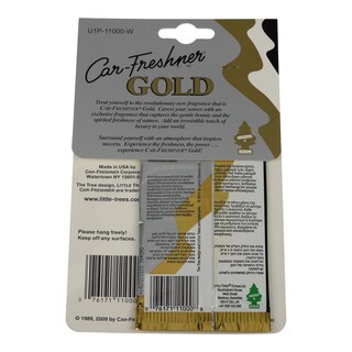 - | ΑΡΩΜΑΤΙΚΟ AYTOKINHTOY ΔΕΝΔΡΑΚΙ GOLD 1 ΤΕΜ