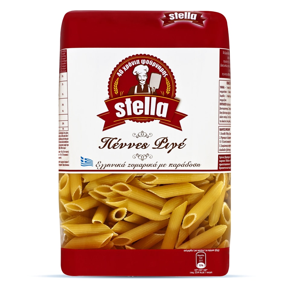 STELLA Πέννες Ριγέ 500 gr