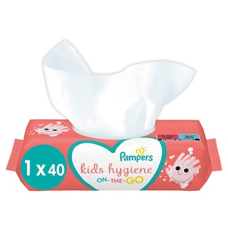 PAMPERS | Μωρομάντηλα Kids Hygiene 40 Τεμάχια