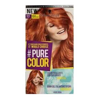 PURE COLOR | ΒΑΦΗ ΜΑΛΛΙΩΝ 7.7 GINGER TEMPTATION 60ML