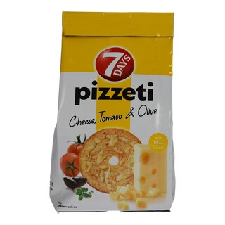 7DAYS | Παξιμαδάκια Τυρί Ντομάτα Ελιά 80g