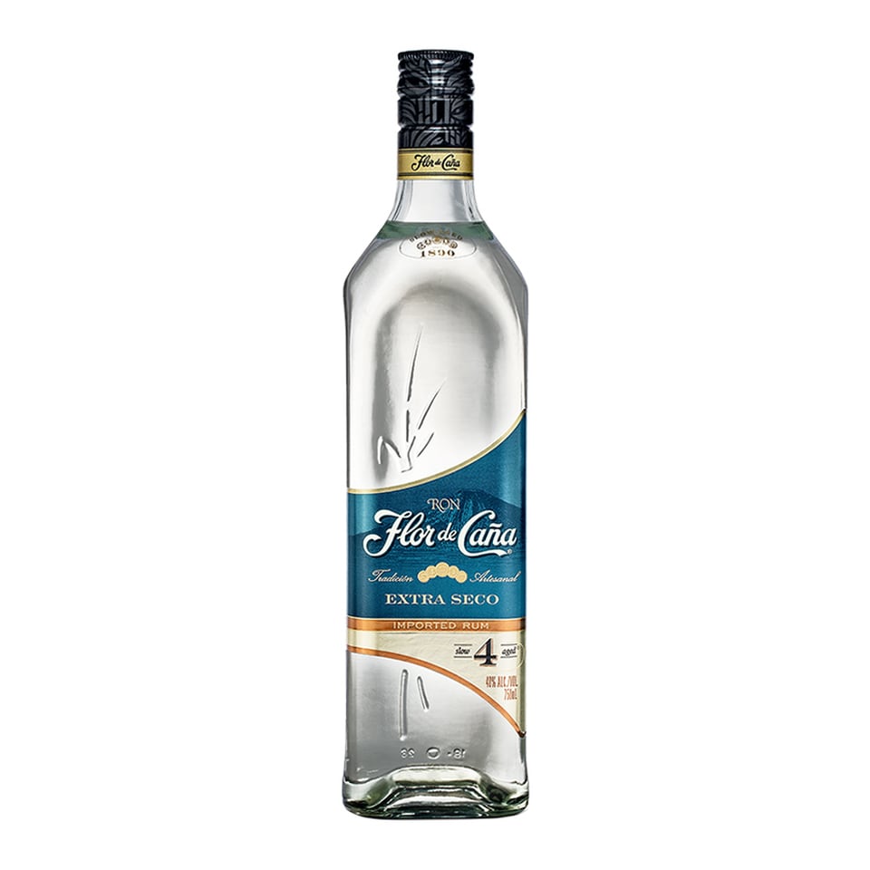 FLOR DE CANA Ρούμι Flor de Cana 4 Ετών Extra Seco 700ml