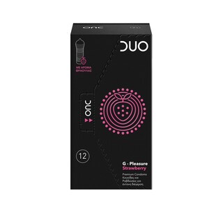 DUO | Προφυλακτικά G-pleasure 12 Τεμάχια