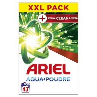 ARIEL | Σκόνη Πλυντηρίου Ρούχων Extra Clean Power 43 Μεζούρες