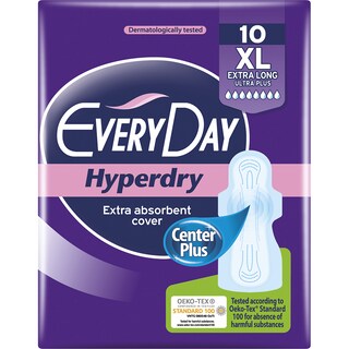EVERY DAY | Σερβιέτες Hyperdry Ultra Plus Extra Long 10 Τεμάχια