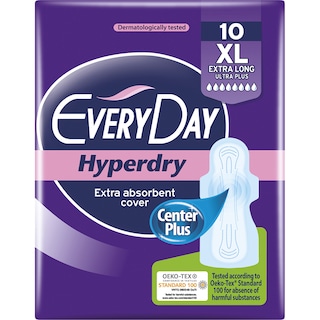 EVERY DAY | Σερβιέτες Hyperdry Ultra Plus Extra Long 10 Τεμάχια