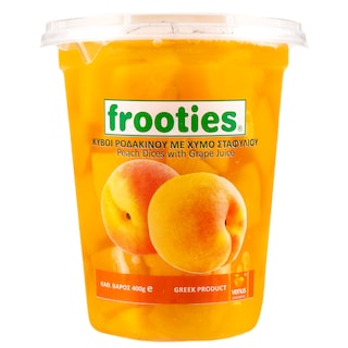 FROOTIES | Φρουτοσαλάτα Κύβοι Ροδάκινου 400g