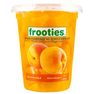 FROOTIES | Φρουτοσαλάτα Κύβοι Ροδάκινου 400g