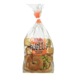 BIMBO | Ψωμάκια Bagel Πολύσπορα 300g