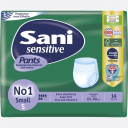 Εσώρουχα Ακράτειας Sensitive Pants Small No1 14 Τεμ.