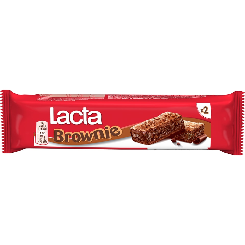 LACTA Brownie Σοκολάτα 50g