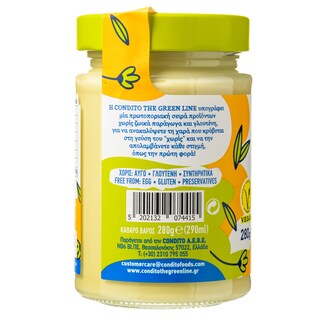 CONDITO | Mayo Vegan Sauce με Απαλή Μουστάρδα 280g